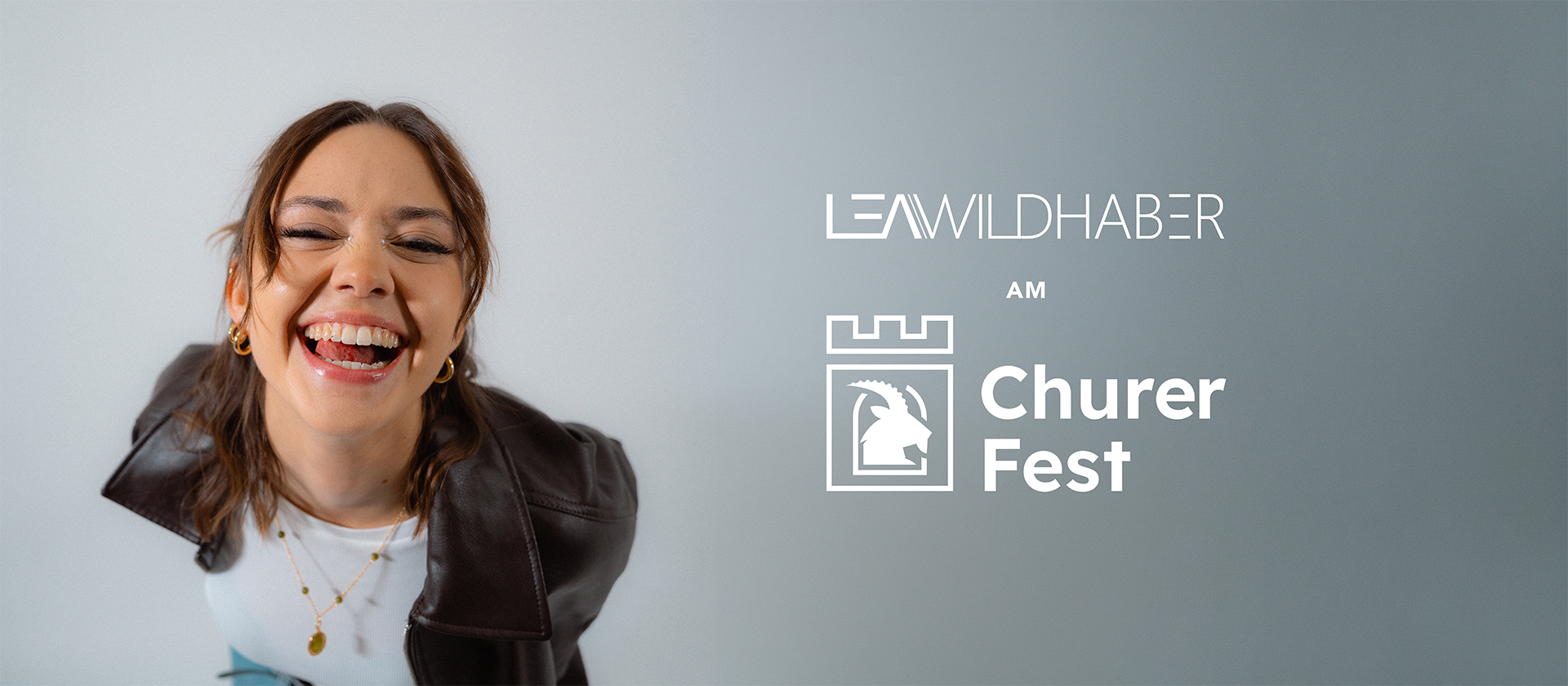 Lea Wildhaber eröffnet die 35. Ausgabe des Churer Fests. Sie tritt am 14. August 2026 um 18 Uhr auf dem Arcas auf. 